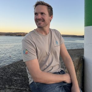 Sailing Marlin T-Shirt - Grey Opal